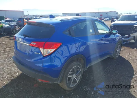 2021 Honda Hr-V Awd Ex z USA, uszkodzony, nr VIN 3CZRU6H52MM735929
